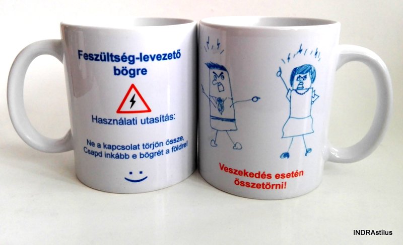 Feszültséglevezeto bögre