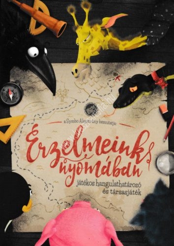 Érzelmeink nyomában könyv és társasjáték