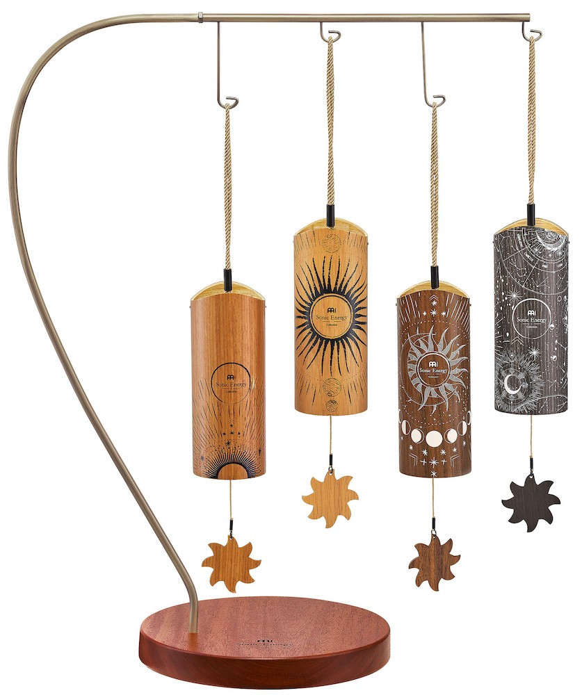 4 db koshi szélcsengő állvánnyal együtt