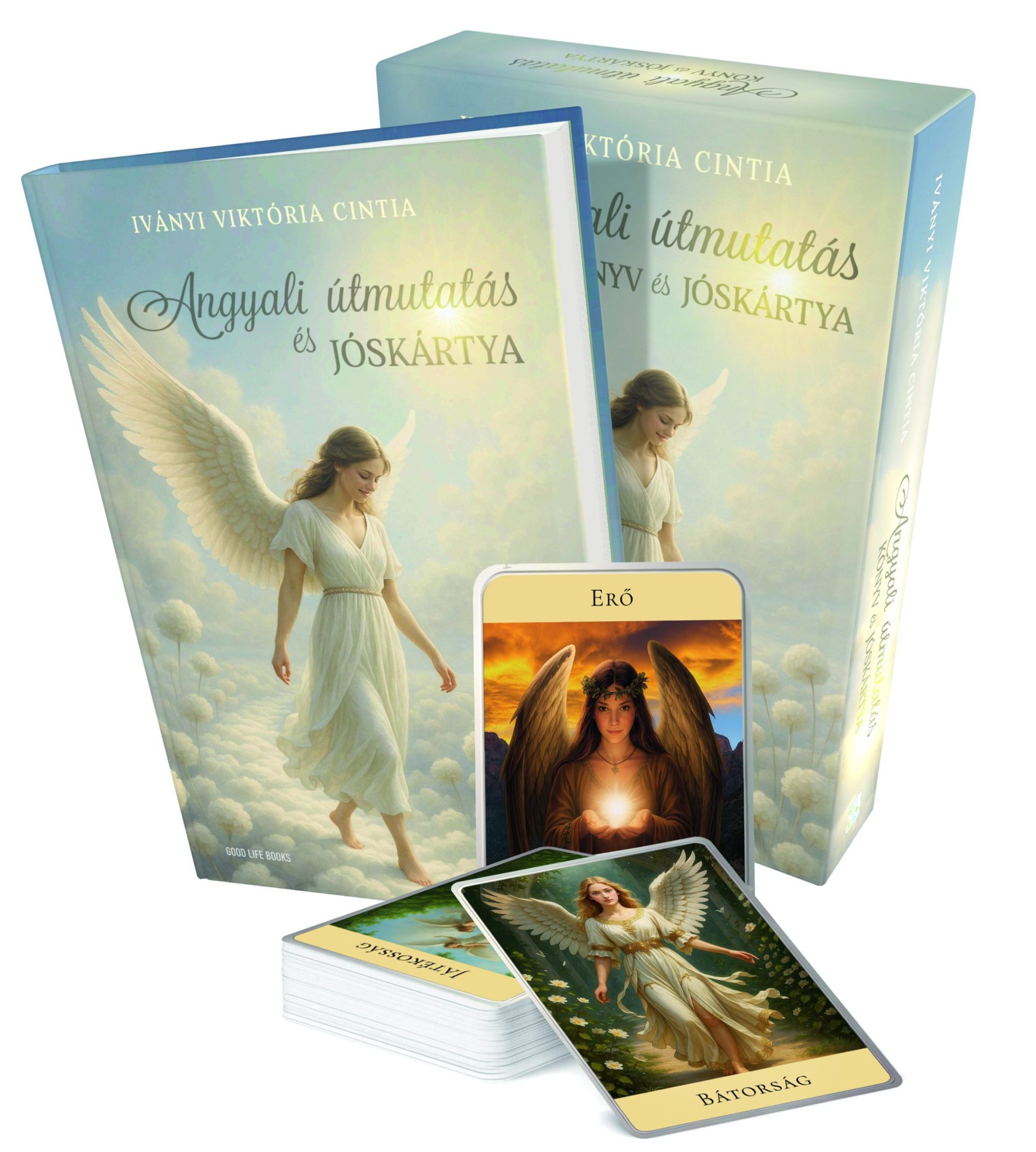 Angyali útmutatás - könyv és jóskártya
